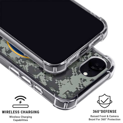 NHL Buffalo Sabres Camo iPhone 16e Clear Case
